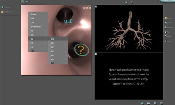 Simbionix ENDO Mentor Suite Bronchomenter